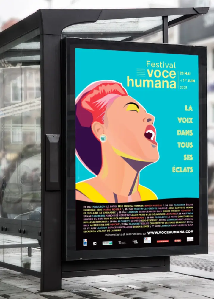 Affiche festival Voce Humana