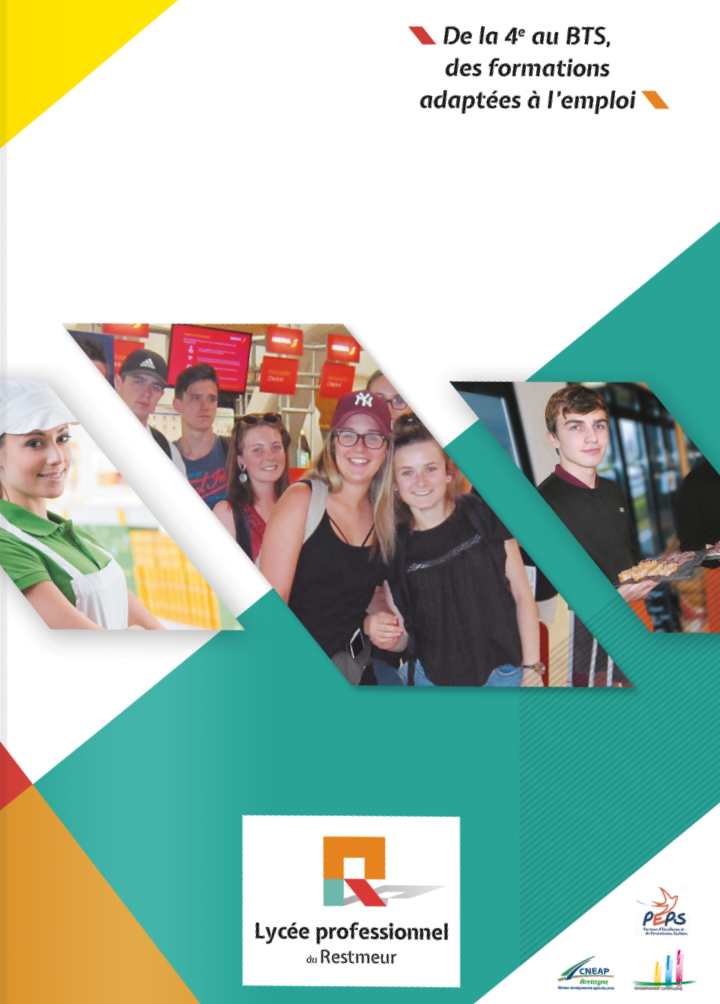 Couverture catalogue lycée professionnelle du Restmeur